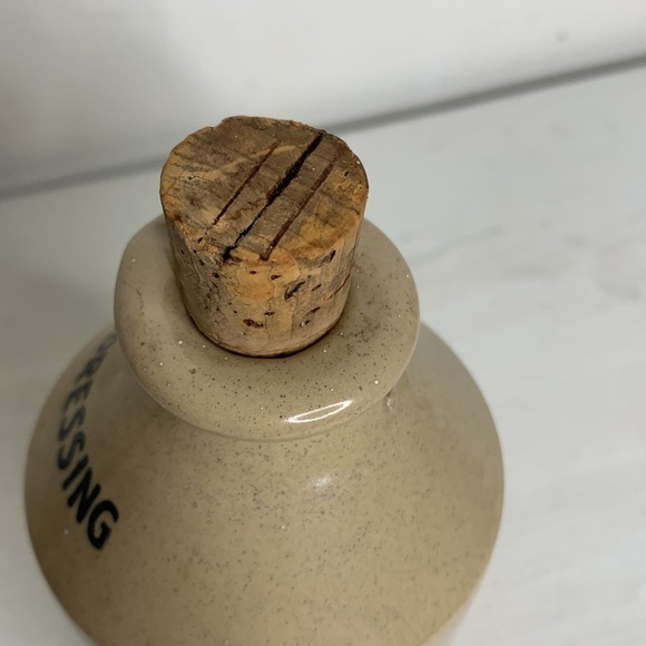 Robert Wilson Made in England small Salad Dressing bottle with cork - Picture 5 of 10